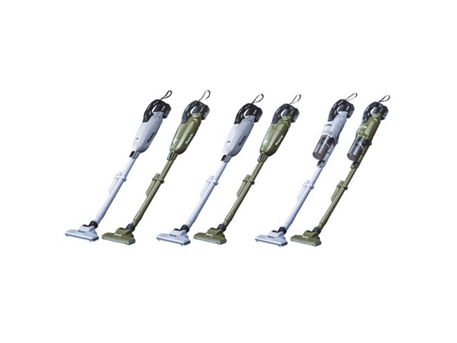 マキタ、18Vリチウムイオンバッテリーで駆動する充電式クリーナー3