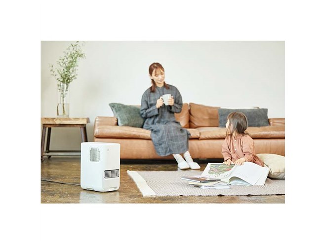 シロカ、加湿機能付きセラミックファンヒーター「ポカプラス SH-3D151