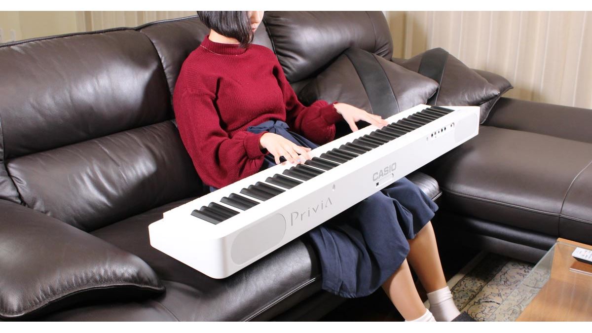 カシオの新型フルサイズ電子ピアノ「PX-S1000」弾いてみた！ スリム