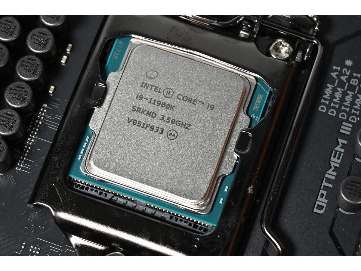 インテルのデスクトップPC向け最新CPU「Core i9 11900K」「Core i5