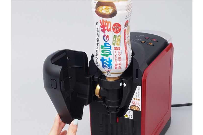 話題のみそ汁サーバー「椀ショット 極」はインスタントとひと味違う