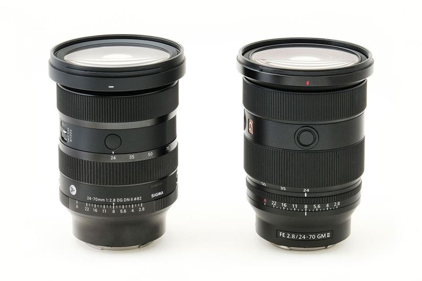 シグマの最高峰・標準ズーム「24-70mm F2.8 DG DN II」をソニー「GM