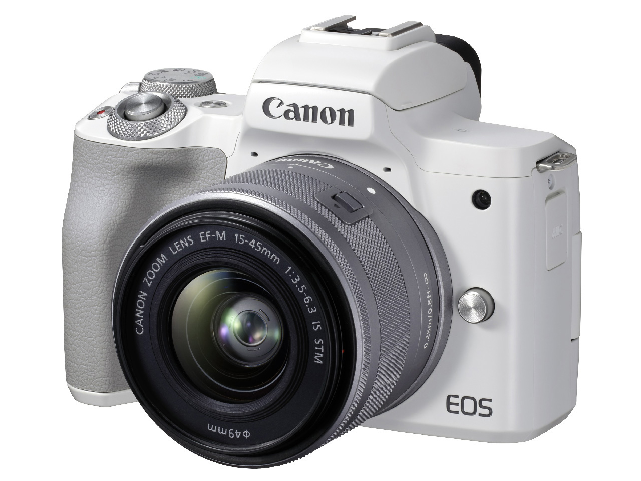 CANON EOS Kiss M EF-M15-45 IS STM レンズキット [ホワイト] 価格比較