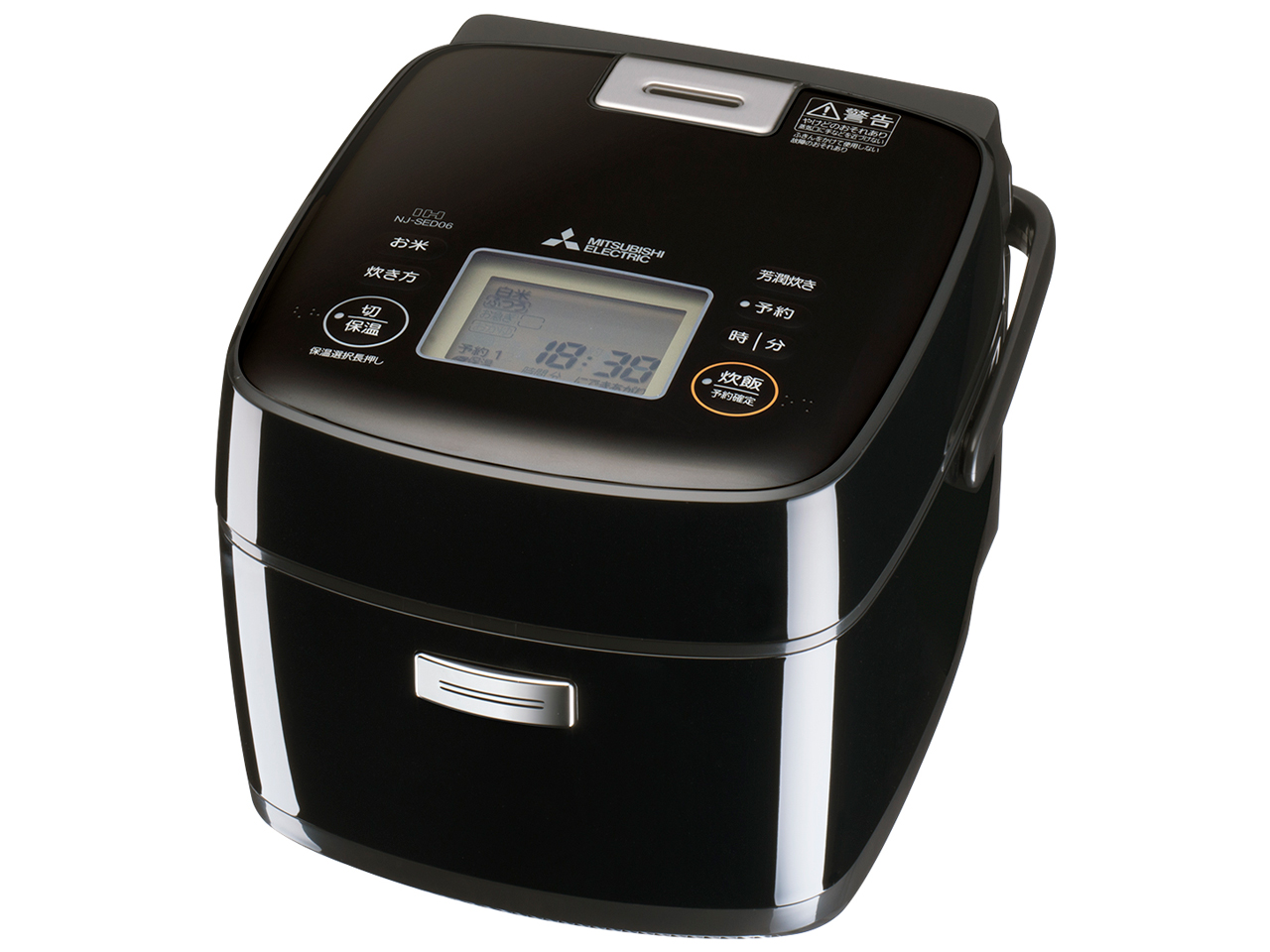 三菱電機 備長炭 炭炊釜 NJ-SEB06-R [真紅] 価格比較 - 価格.com