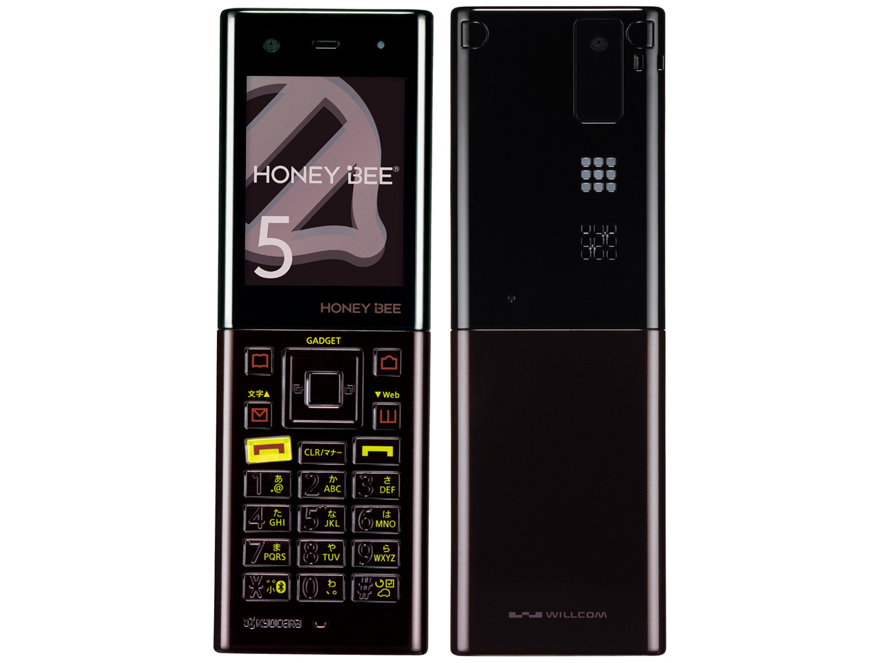 京セラ HONEY BEE 5 WX07K [ブラック&ブラウン] 価格比較 - 価格.com