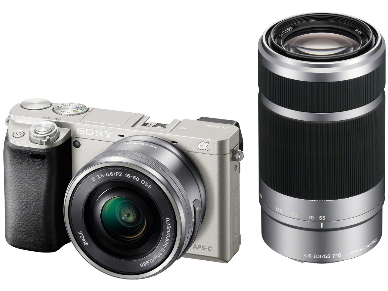 SONY α6000 ILCE-6000Y ダブルズームレンズキット [シルバー] 価格比較