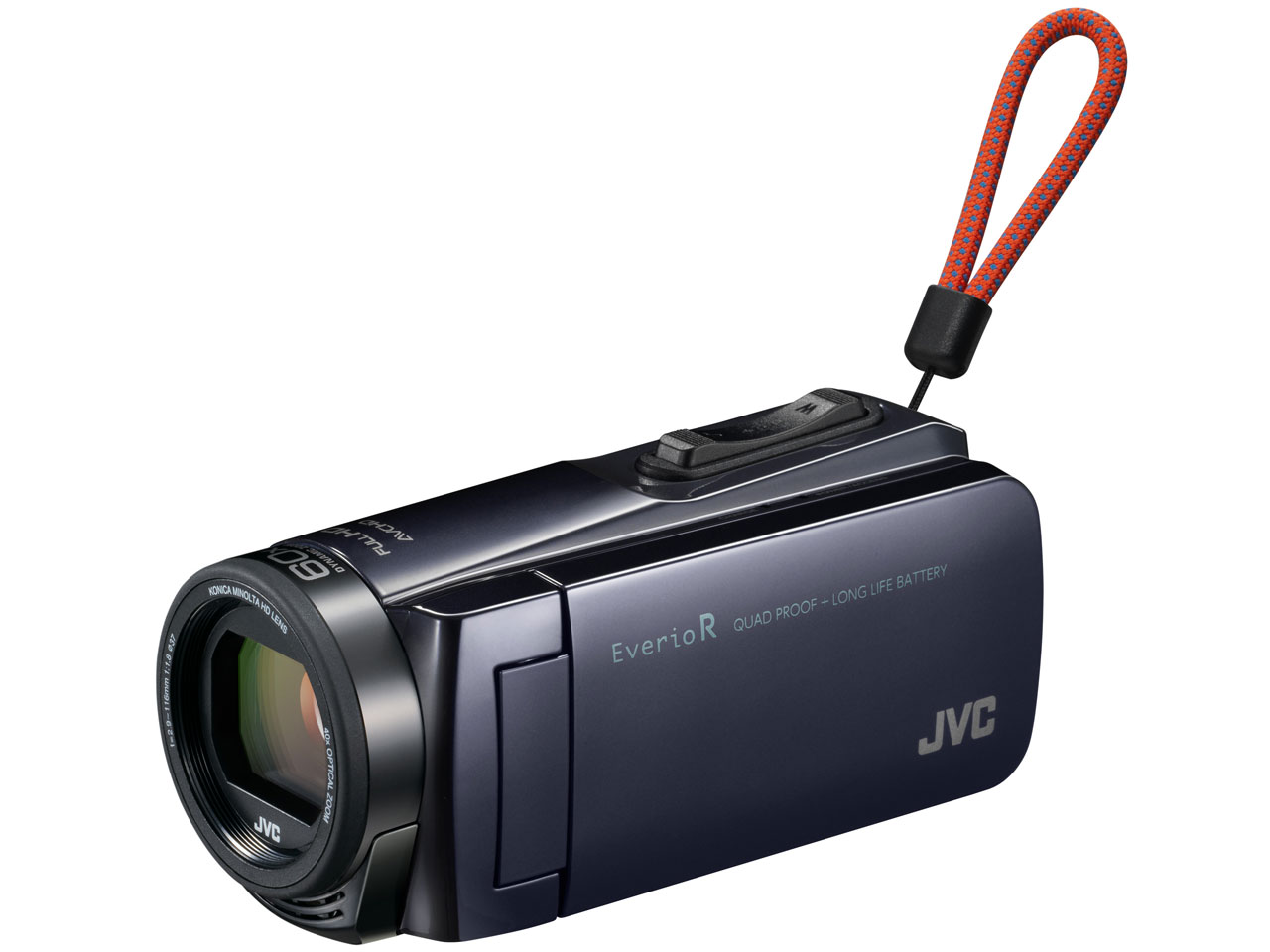 概ね美品】JVC Everio GZ-R70-A 防水 ビデオカメラ ブルー JVC Everio