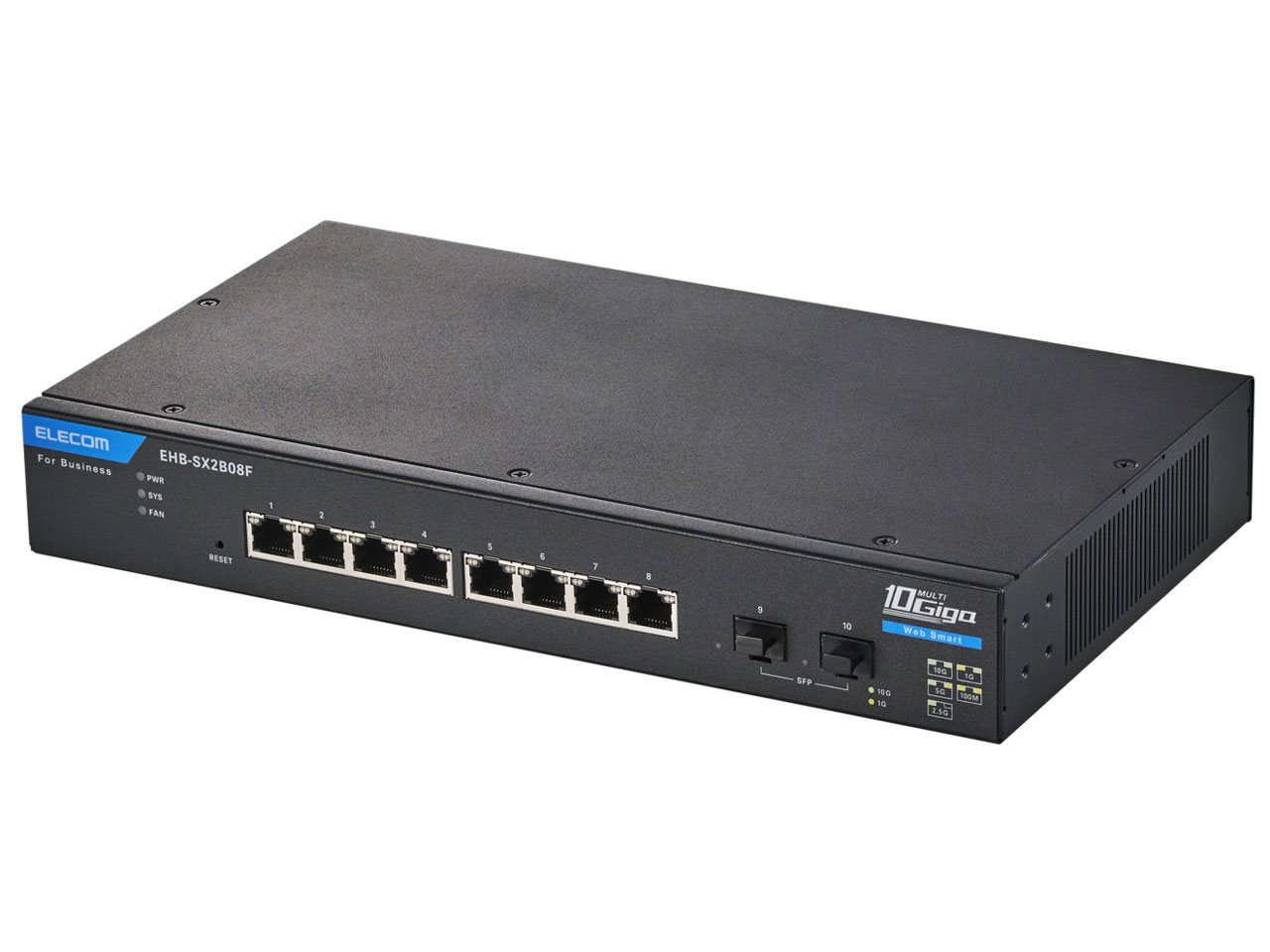 ポート数:8ポート～16ポート未満のスイッチングハブ(ネットワークハブ