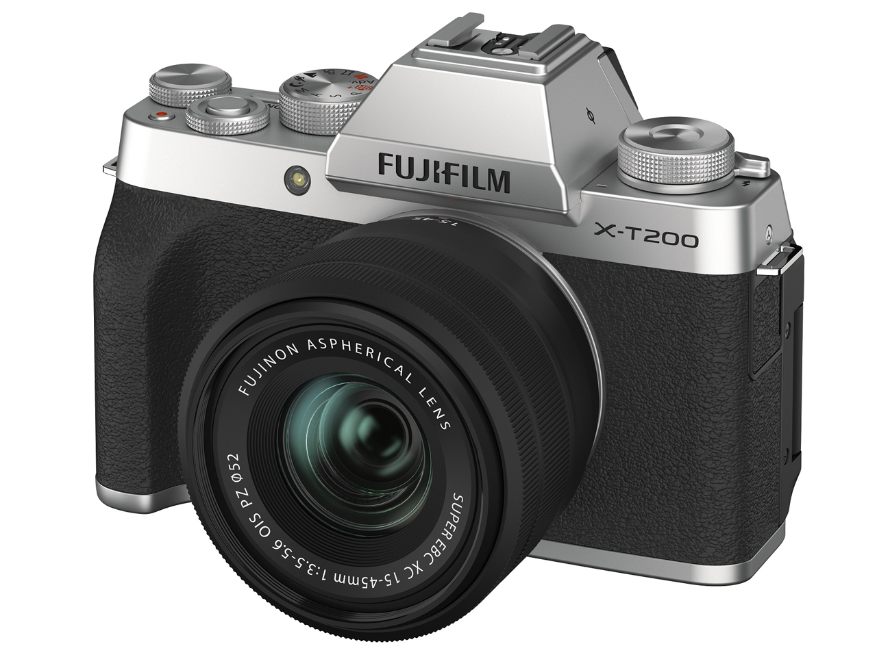 富士フイルム FUJIFILM X-T200 ダブルズームレンズキット [シルバー