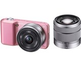ソニー、ミラーレス一眼「NEX-3」にピンクを追加 - 価格.com