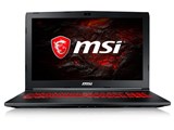 MSI、Core i7-7700HQとGeForce GTX 1050を搭載した15.6型ゲーミングPC