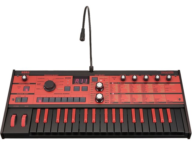 microKORG Synthesizer/Vocoder BKRD [Black x Red]の製品画像 - 価格.com