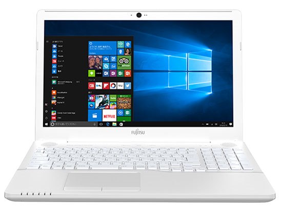 FMV LIFEBOOK AH45/B2 FMVA45B2W [プレミアムホワイト]の製品画像