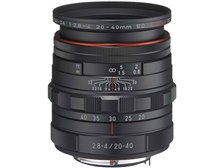 ペンタックス HD PENTAX-DA 20-40mmF2.8-4ED Limited DC WR [ブラック