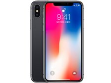 Apple iPhone X 256GB SIMフリー [スペースグレイ] 価格比較 - 価格.com