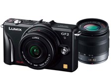 パナソニック LUMIX DMC-GF2W-K ダブルレンズキット [エスプリブラック