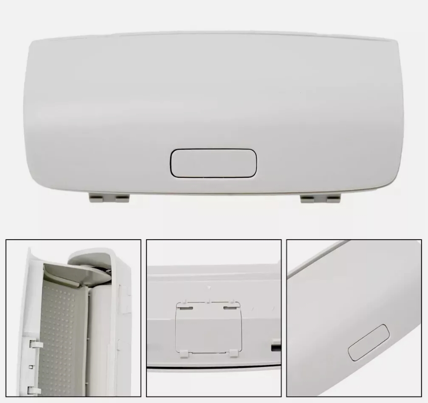 For VW Tiguan Golf Jetta Gray Car Sun Glasses Case Holder