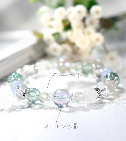 フローライト×ブルーレースアゲート｜思考クリア＆癒しの天然石