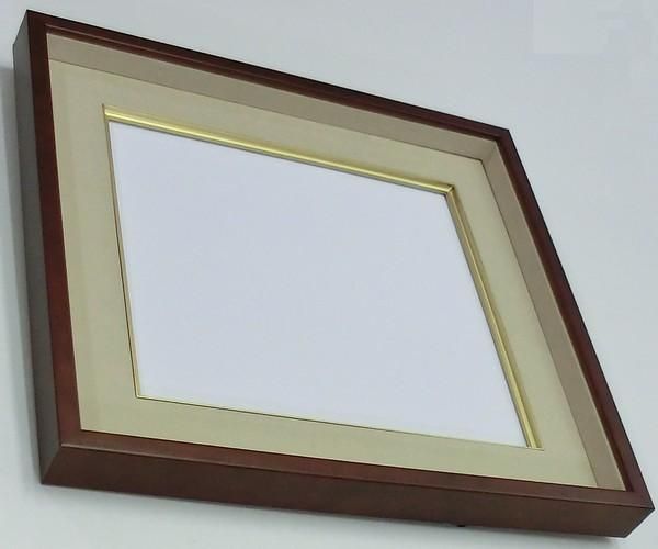 7607 色紙額縁 | 木製 布マット - 額縁 - 激安通販 | 額のまつえだ