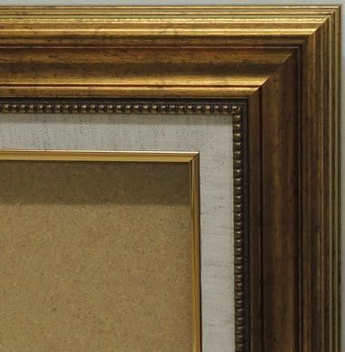 8111 ゴールド F10号 530×455mm アクリル板付き油彩額縁 - 額縁 - 激安