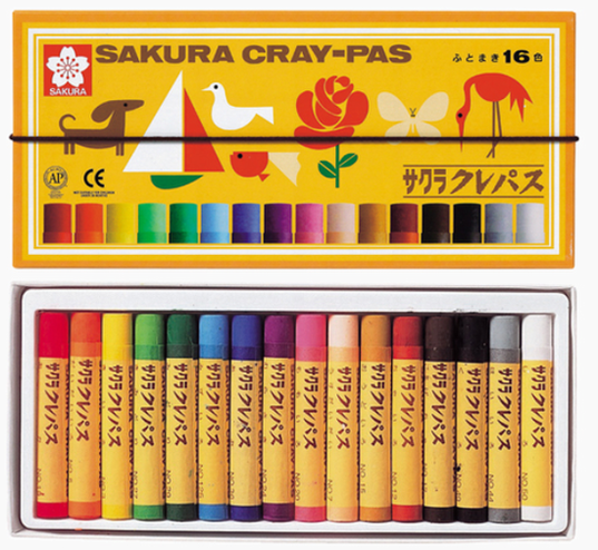 サクラクレパス LP太巻 16色 | クレヨン - 額縁 - 激安通販 | 額の