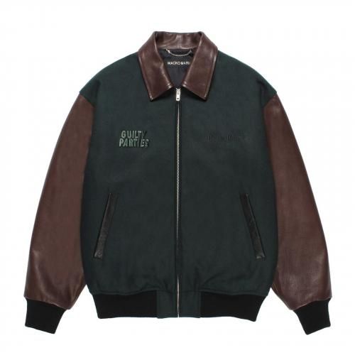 WACKO MARIA ワコマリア LEATHER VARSITY JACKET - CONUR ONLINESHOP