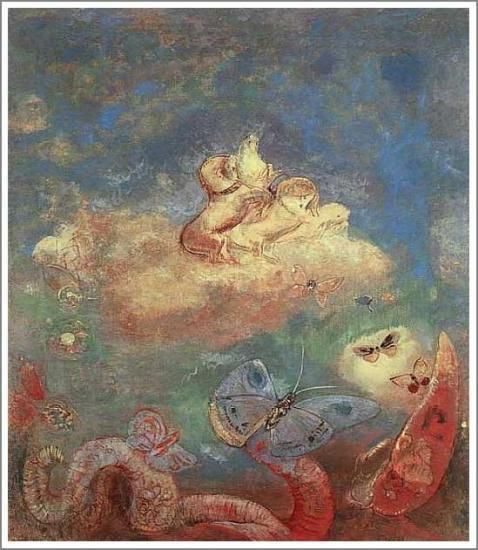 ルドン【アポロンの馬車2】 - 手描き 絵画（油絵複製画）販売のアート