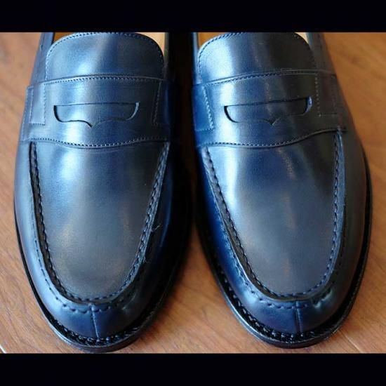 JALAN SRIWIJAYA [ジャランスリウァヤ]コインローファー(98589)navy