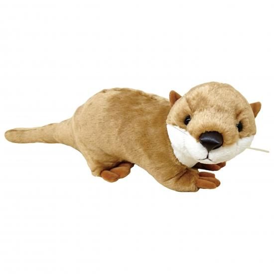 カワウソ 這型 L (ブラウン) - ぬいぐるみメーカーTAKE OFFの公式