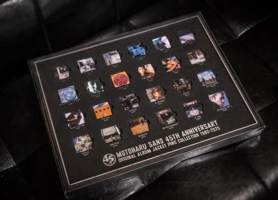 佐野元春45周年アニバーサリー・オリジナル・アルバム・ピンズ