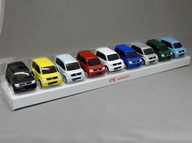 1/64 三菱 ekワゴン 9色セット - ミニカーショップ グリーンクラブ