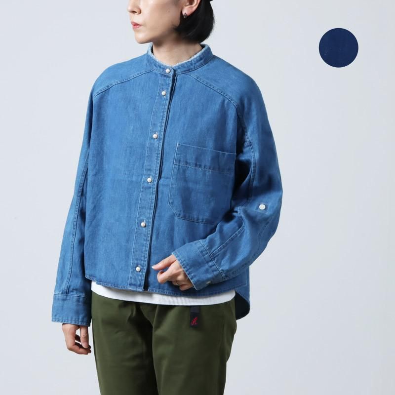 blanc basque (ブランバスク) 8ozデニムシャツ