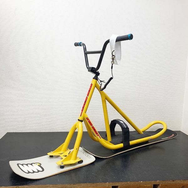 中古入門モデル】スノースクート SUNN SNOWSCOOT RIDE イエロー【旧