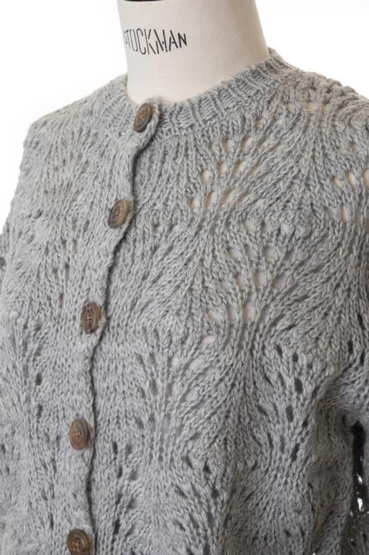 mina perhonen bocciolo カーディガン(wool) - ミナペルホネン正規取扱