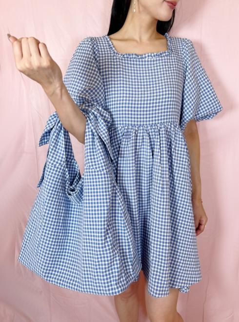 sister jane (シスタージェーン)Pebble Gingham Mini Dress 22春夏