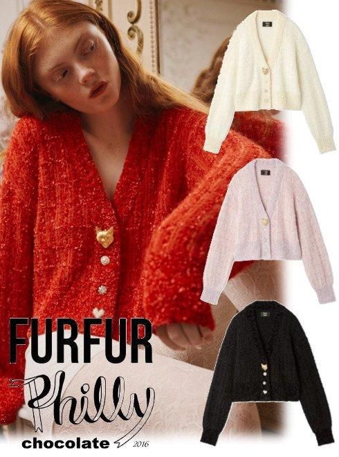 FURFUR(ファーファー) Philly chocolate Collaboration 】可愛くて