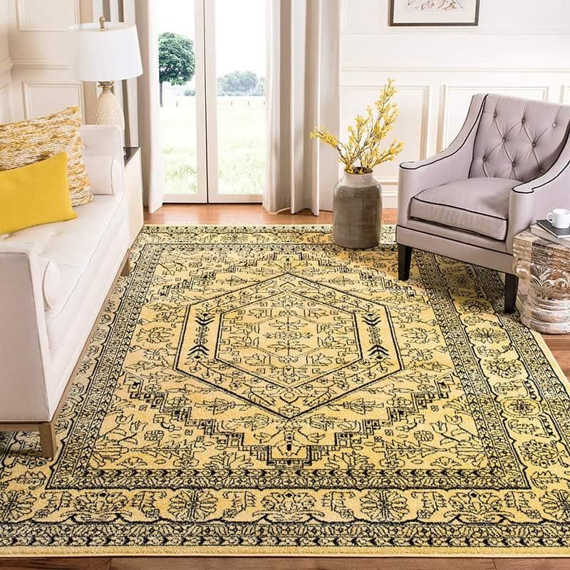 アンティーク調ラグ | ゴールド - ラグ 絨毯 カーペット専門店｜IERUG