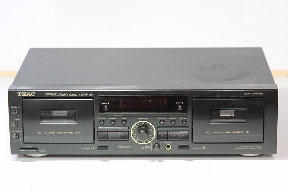 W-790R｜TEAC カセットデッキ ｜中古品｜修理販売｜サンクス電機