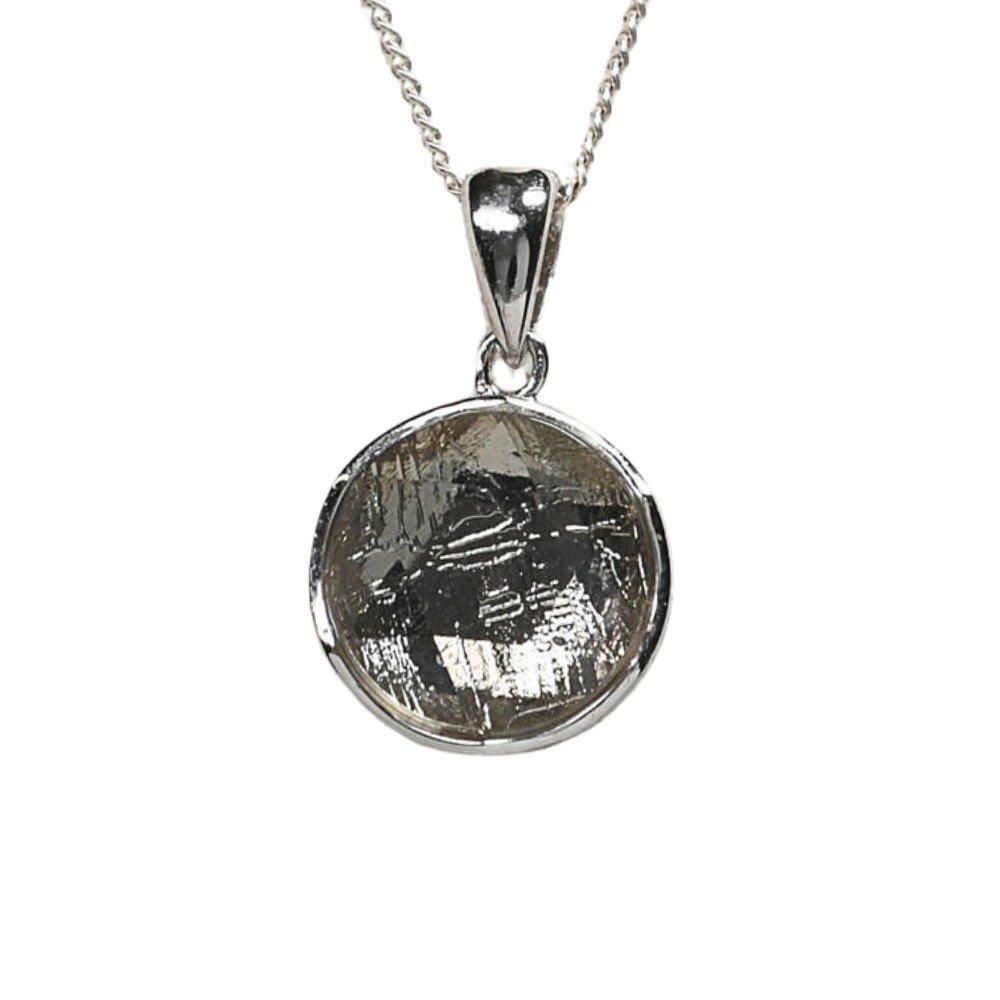 ムオニオナルスタ隕石 メッキ処理済み ペンダントトップ 鉄隕石 重さ約