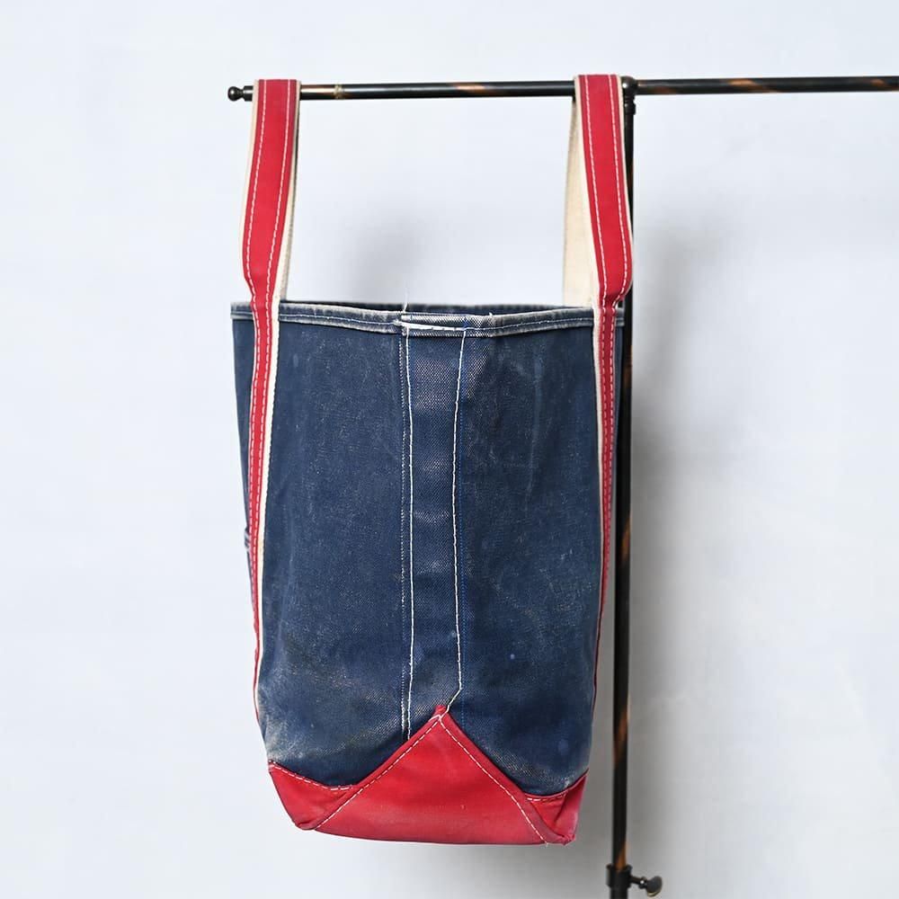 L.L.BEAN DELUXE TOTE（1980'S/NAVY×RED/GOOD CONDITION） - 古着屋