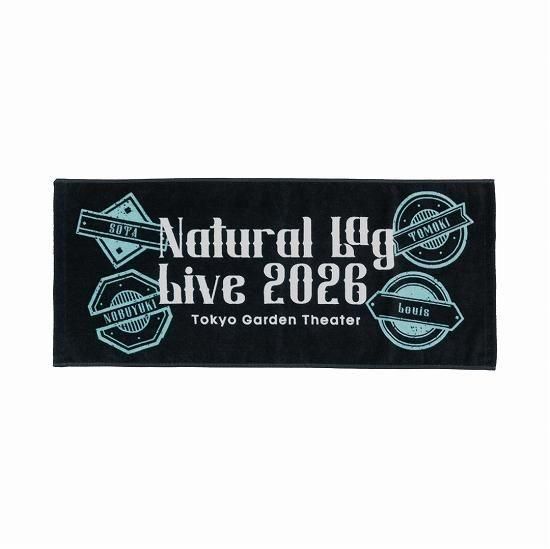 フェイスタオル ブラック【Natural Lag Live 2026】 - Da-iCE (ダイス