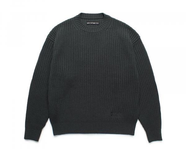 WACKO MARIA / WAFFLE KNIT SWEATER - RELAX WEB