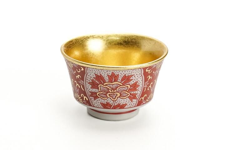 酒器 盃 八郎盃 | 金箔 - 和食器の通販なら九谷焼専門店の陶らいふ