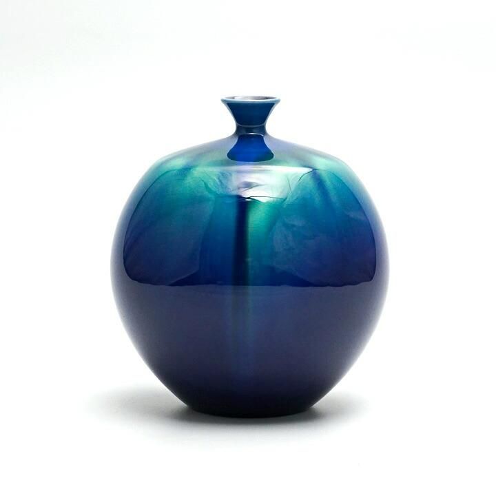 7号花瓶 耀彩 | 三代徳田八十吉 - 九谷焼専門店の陶らいふ