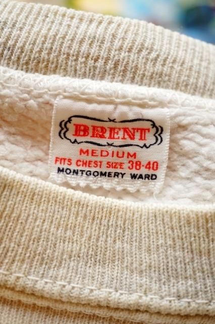 USA VINTAGE 50s Brent ヴィンテージ スウェット 50年代 50's ブレント