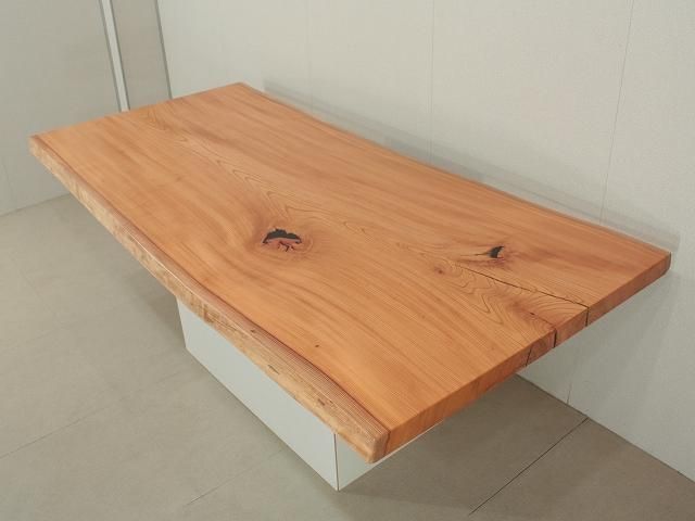 欅（ケヤキ）一枚板 | 長さ-1800 幅-810～860 厚さ-50 - 一枚板 無垢