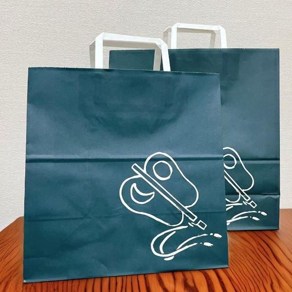 手提げ紙袋 中・大サイズ(1枚） - 出雲大社正門前 縁結び ぜんざい