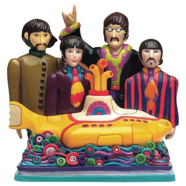 ビートルズイエローサブマリン30周年記念フィギュアリン |格安通販の
