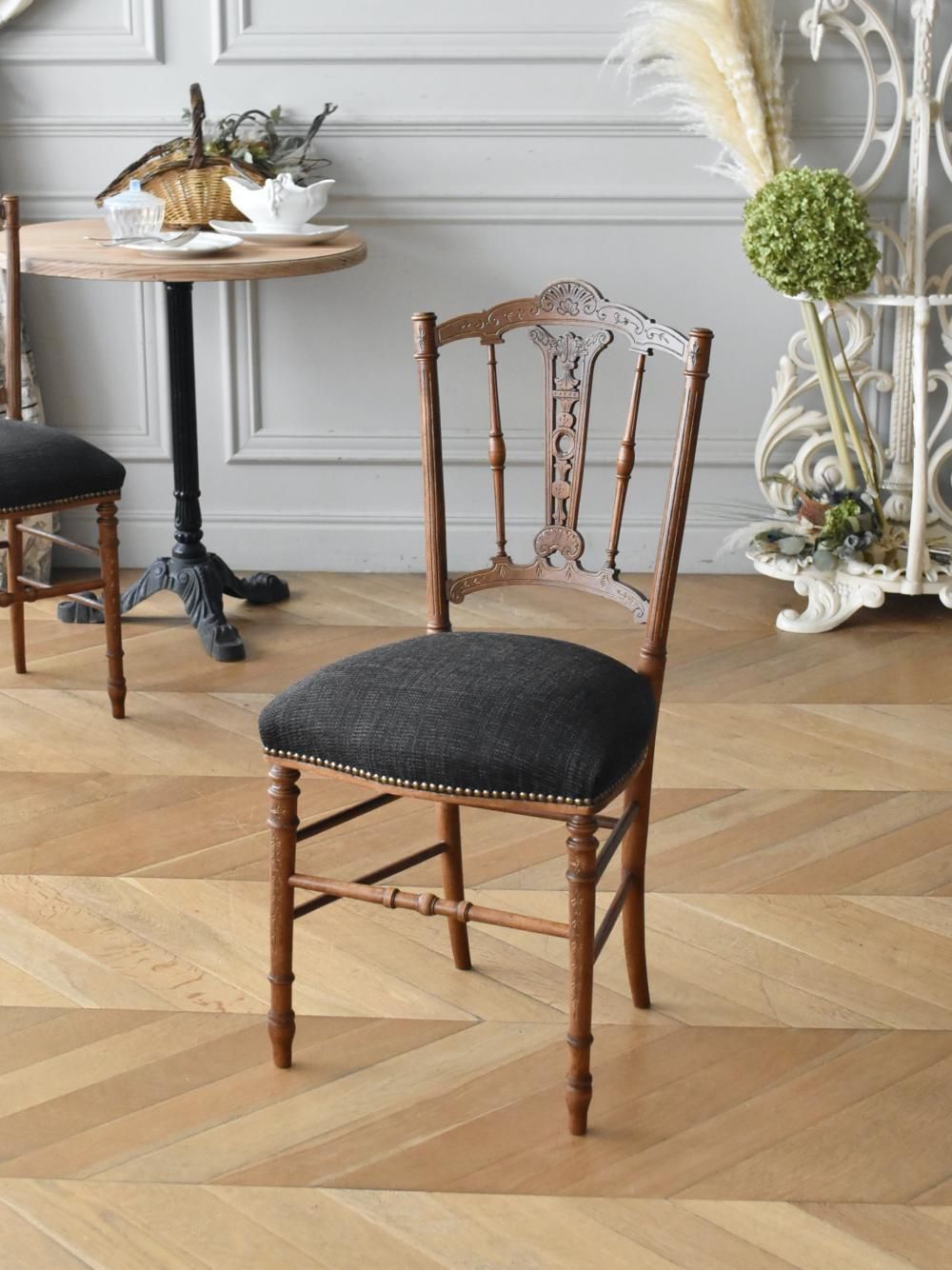 フランスアンティークチェア アンティークチェア.55B アンティーク家具