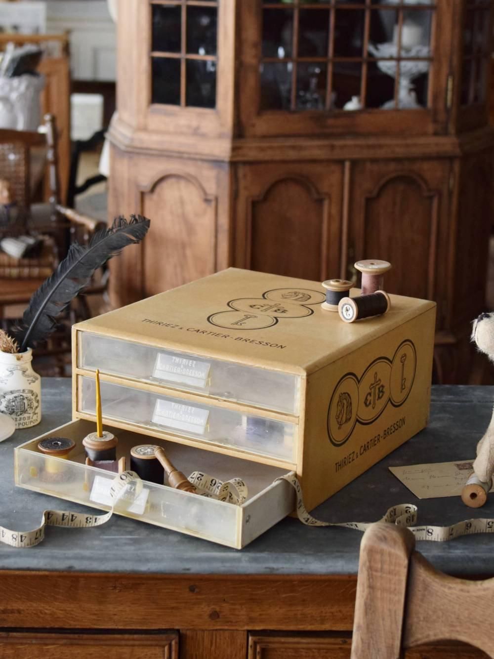 スプールキャビネット.1 フランスアンティーク家具 THIRIEZ & CARTIER